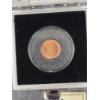 Image 7 : 1999 Off-Center Penny With Certificate Of Authenticity & Protective Latching Case