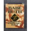 Image 1 : 22K Gold Foil Babe Ruth Trading Card In Original Box & With Certificate 