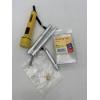 Image 1 : Flashlights - 1 Big Yellow - 3 Small Flashlights - Marking Tags in Box - 3 Plastic Screw Posts 