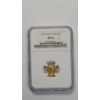 Image 1 : NGC 1922-P MS65 GRANT-STAR Gold Commemorative Dollar - AGW: 0.0484oz