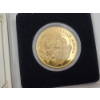 Image 3 : Bronze, 24K Gold Layered Guardian Angel Medallion 