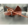 Image 7 : Leather Gun belt with Two Holsters - in great shape! 46 inches long (unbuckled)