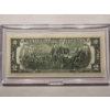 Image 3 : 2003 United States Jefferson ARKANSAS $2.00 Bill In Hard Case Holder - Mint Condition - RARE