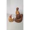 Image 4 : Vintage Cairn Studios "Split T & Flex D" Football Gnome & "Hogan" Golf Gnome Figure By Tom Clark