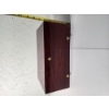 Image 14 : Large Cherry-Wood Jewelry Box with Contents: Statement Necklaces, Watches, Earrings, & More!