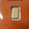Image 3 : Valcambi Suisse 0.5g 999.9 Fine Gold Bar in Sealed Assay Card