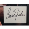 Image 4 : Star Wars Jabba The Hut & Princess Leia Framed Print With Carrie Fisher Autographed Notecard