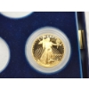 Image 3 : 1991-P American Gold Eagle Coin $25 One-Half Ounce Gold Proof with Display Case