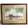 Image 1 : Set Of Two (2) Fishing Themed Prints - 24" x 36" Ltd Ed Signed & 10" x 14" Foil Print  Both Nice