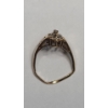 Image 5 : Women's 10K Yellow Gold Victorian-Style Ring With Empty Marquise Setting - Size 6 - Weight: 2.6g
