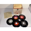 Vintage Platter-Pak Record Storage Case No. 1252 Including Over 50 Assorted Records