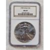 Image 1 : NGC MS69 Graded "1990" Silver 1oz. Eagle