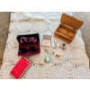 Image 1 : Costume Jewelry Box, Coin Purse, New Sparkling Butterfly Clips, Sunglasses
