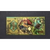 Image 1 : JAPANESE ANIME'   " POKEMON / BULBASAUR "  GOLD FOIL - PURE 24K .999 FINE GOLD FOIL 