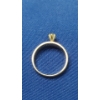 Image 4 : Women's 14K Gold Ring With Diamonds - Size: 7 1/2 - Weight: 4.8g