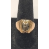 Image 1 : Vintage 10K Yellow Gold With Black Enamel 1922 CHS High School Class Ring - Size 7 - Weight: 6.8g