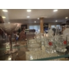 Image 6 : Bormioli Martini Glasses, Glass & Silver Wine Carafe, Crystal Bourbon Decanter, Assorted Bar Glasses