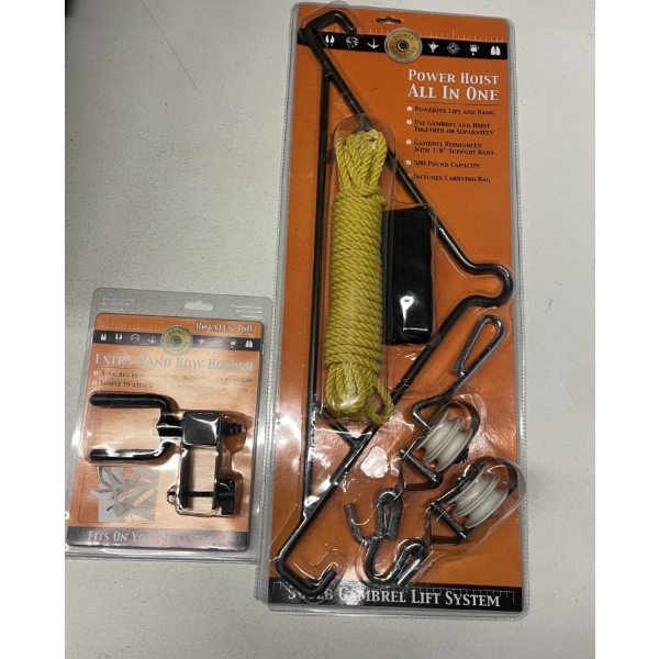 Power Hoist All in One & Extra Hand Bow Holder