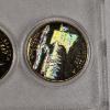 Image 7 : SPECIAL EDITION!!! United States 50 State Quarters Holographic Gold Clad 5 Coin Set