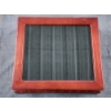 Image 1 : Nice Wooden Collectors Display Box With Viewing Window ~ Measures About 12" X 10"