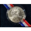 Image 2 : 2009 Abraham Lincoln Commemorative Silver Dollar - 90% Silver Coin - Uncirculated - In Original Box