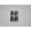 Image 2 : 4 - Valcambi Fine Silver 999.0 Bars Weighing 1 Gram Each ~ 4 TOTAL GRAMS .999 FINE SILVER