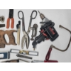 Image 9 : Assorted Tools Including Saws, Levels, Tin Snips, Pipe Wrenches, & More - See Photos!