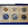 Image 2 : 1965 Special Mint Set, 5 Coins Including 40% Silver Kennedy, with Original Envelope 