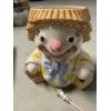 Image 3 : *Pick Up At Mantua Home-No Shipping Available*  Crockpot Floral & Clown Cookie Jar (no Lid ) - Rival
