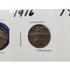 Image 4 : Assorted United States Lincoln Cents Including (1) 2025 Penny & (10) Assorted Years Wheat Pennies