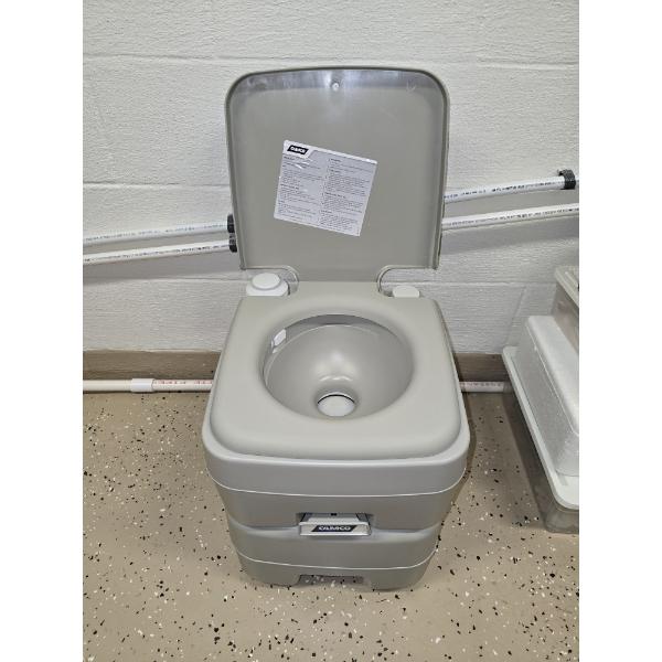 Camco Portable Travel Toilet with Detachable Tank 