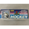 Image 3 : 1991 Bowman Hockey Card Set - Plastic Wrap Is Partially On, But Set Is Unopened