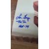 Image 2 : Autographed HOF '94 Lou Groza "The Toe" 8X10 Photo