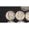 Image 3 : Assorted 90% Silver Dimes Including Barber, Mercury & Roosevelt Dimes - Face Value: $1.00