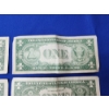 Image 8 : x4 United States One Dollar $1 Silver Certificates