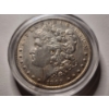 Image 1 : 1898 United States 90% Silver Morgan Dollar In Protective Capsule ~ Minted in Philadelphia