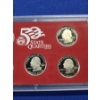Image 10 : 2007 U.S. Mint Silver Proof Set - Presidential $1 Coin Proof Set - 50 State Quarters- 14 Coins Total