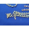 Image 9 : Lot of Assorted Crystal Costume Jewlery: Bracelets, Necklaces, Earrings