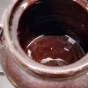 Image 6 : Two Vintage Stoneware Crocks or Bean Pots Each With Two Handles & A Lid ~ 3 Quart & Likely 5 Quart