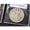 Image 3 : $2 Face Value in Assorted 90% Silver United States Walking Liberty Half Dollars Including 1917-S 