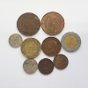 Image 2 : Lot of 9 Assorted World Foreign Coins  