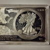 Image 3 : 2 Troy Ounces .999 Fine Silver 35th Anniversary of Silver Eagle Coin With 2021 American Silver Eagle