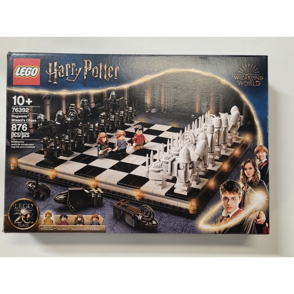 Like New Lego 876 Piece Harry Potter Hogwarts Authentic Chess Set Ages 10+ With Buildable Chess Piec