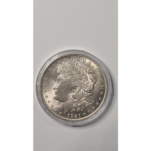 United States 1921 Morgan 90% Silver Dollar 