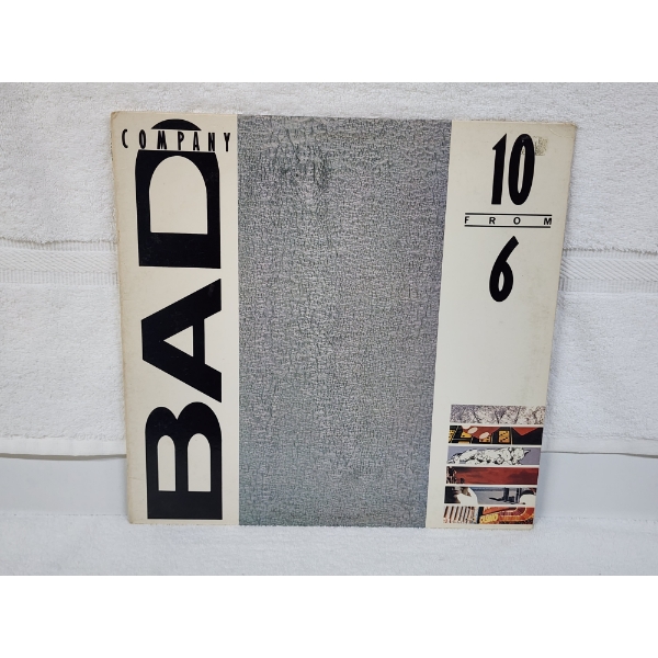 Bad Company 10 From 6 Vinyl Record in Original Sleeve by Atlantic Records