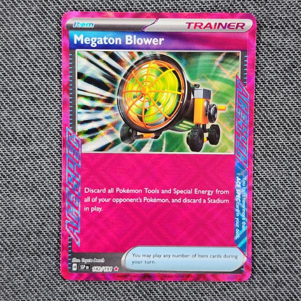 Megaton Blower 182/191 ACE Rare Trainer Pokemon Trading Card