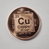 Image 2 : Alien UFO U.S. Capitol Building 1 AVDP Ounce .999 Fine Copper Round