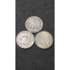 Image 2 : 90 % Silver 1952 Franklin, 1943 Walking Liberty & 1964 Kennedy Half Dollar Face Value: $1.50