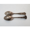 Image 2 : Two Vintage Sterling Silver Spoons TW: 69.9g
