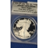 Image 2 : 2018-W ANACS -PR70 DCAM First Day Of Issue 1 oz Silver American Eagle